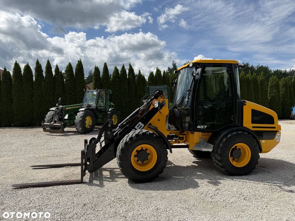 JCB 407 T4 / 2019 ROK / SILNIK 4-CYL BEZ DPF I ADBLUE / PIĘKNA / ORYGINAŁ / ZADBANA / SPROWADZONA Z NIEMIEC / MAŁE GABARYTY / SILNA / 406 408 409 60 70 M 506 509 - 15