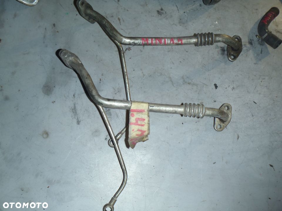 rura rurka ścieku oleju turbiny turbo mini r50 r51 r52 r53 1.4  d - 1