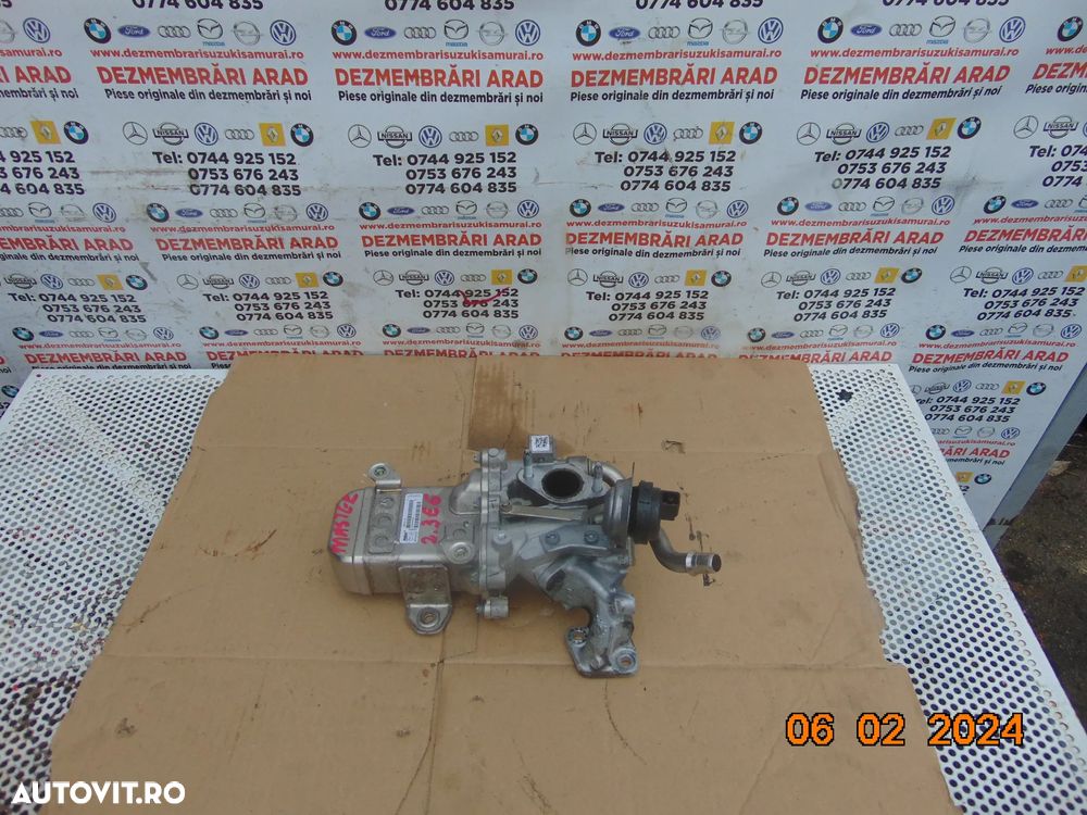 Racitor egr Renault Master 2.3 euro 6 Opel Movano nissan nv400 cod 147353457r - 1