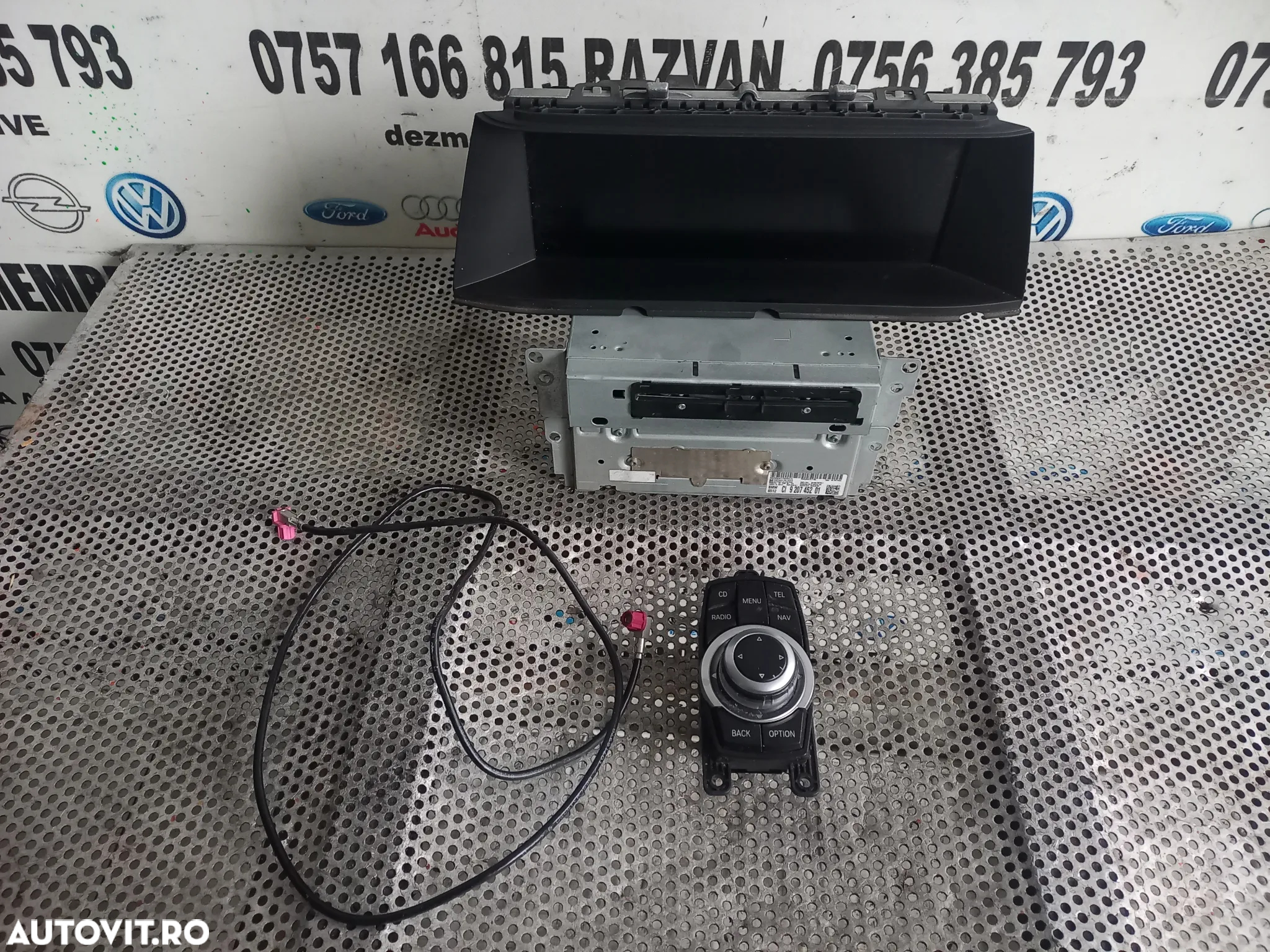 Kit Navigatie Display Unitate Joystick Bmw Seria 7 F01 F02 - 2
