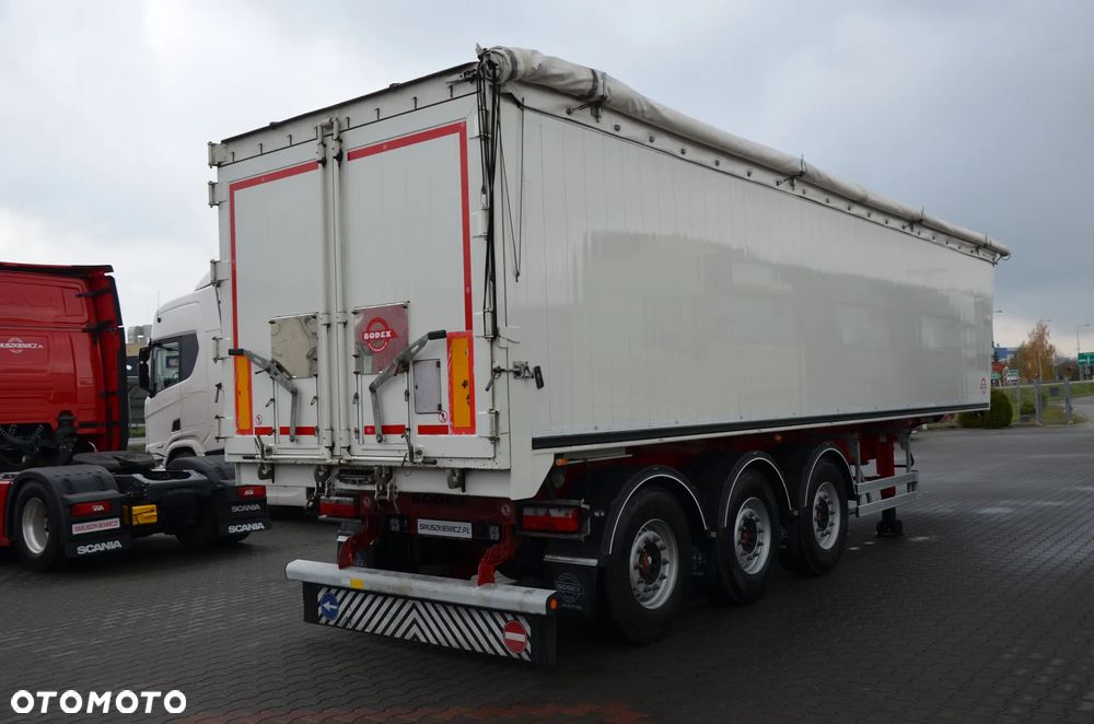 Bodex KIS / WYWROTKA ALU 49 m3 / 10.2023r / KLAPO DRZWI / SAF / OŚ SKRĘTNA / OŚ POD. / 1197 - 4