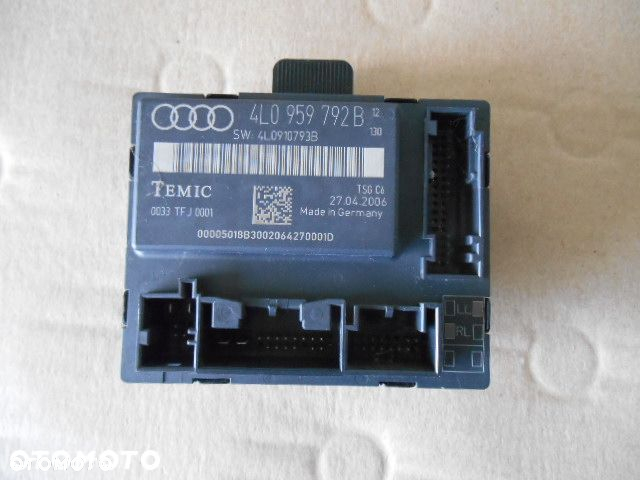 STEROWNIK DRZWI AUDI Q7 PRAWA STRONA 4L0959792B - 2