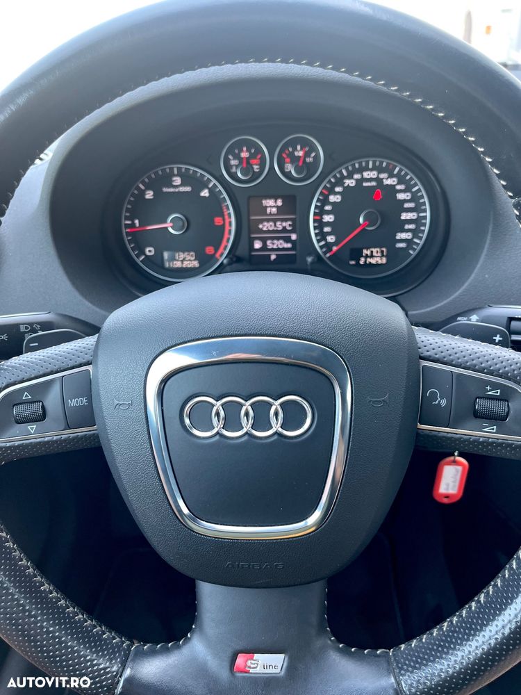 Audi A3 Cabrio 2.0 TDI DPF S tronic S Line Sportpaket - 15