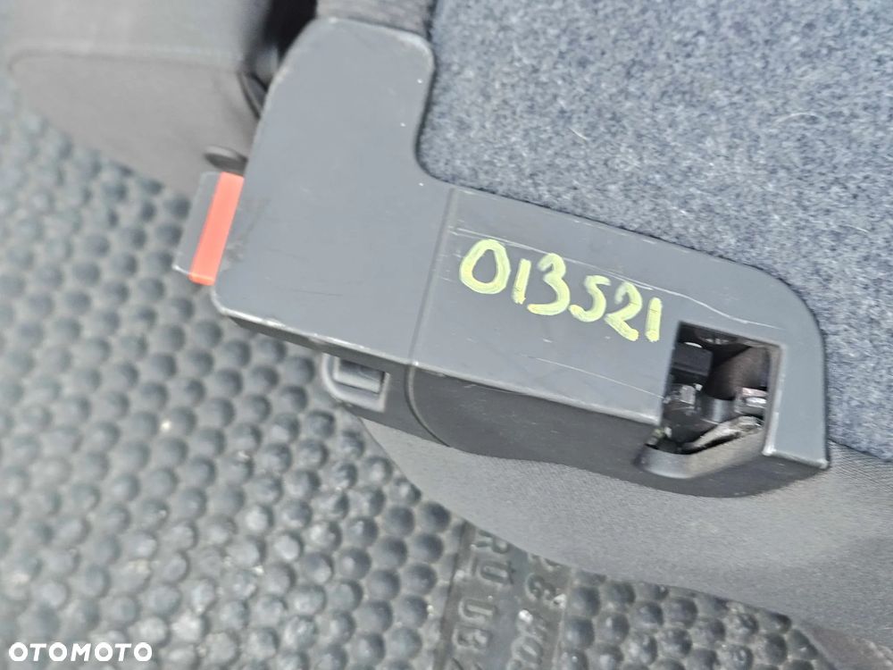 Fotele Fotel Kanapa Składana Welur Czarny Soul Podłokietnik Audi A4 B6 B7 Sedan Kombi Komplet - 35