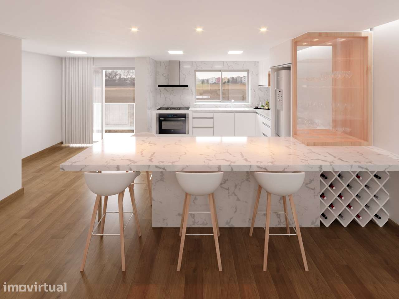 Moradia de Luxo - T3+1 com Piscina e Jardim - Grande imagem: 3/12
