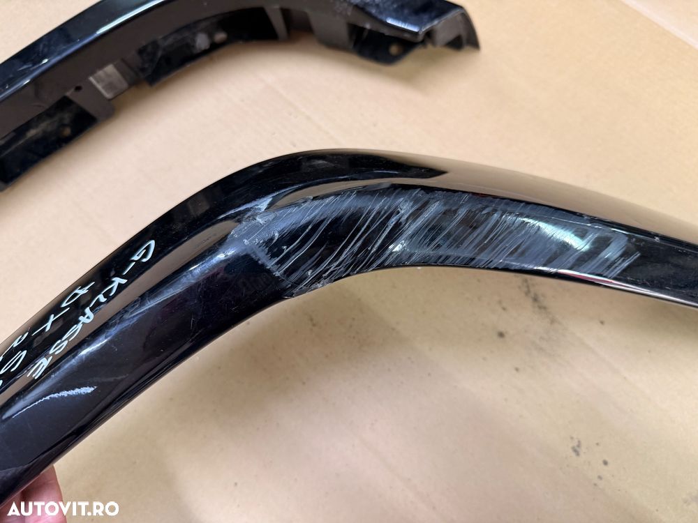 Overfender, bandou dreapta spate Mercedes-Benz G-klasse AMG 2 G63 W463 original cod A4638805803 cu defect reparabil - 4