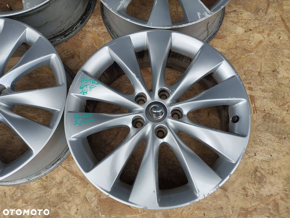 FELGI ALUMINIOWE 18" 5x115 IS41 70MM OPEL ASTRA J IV GTC 2013 ROK - 6