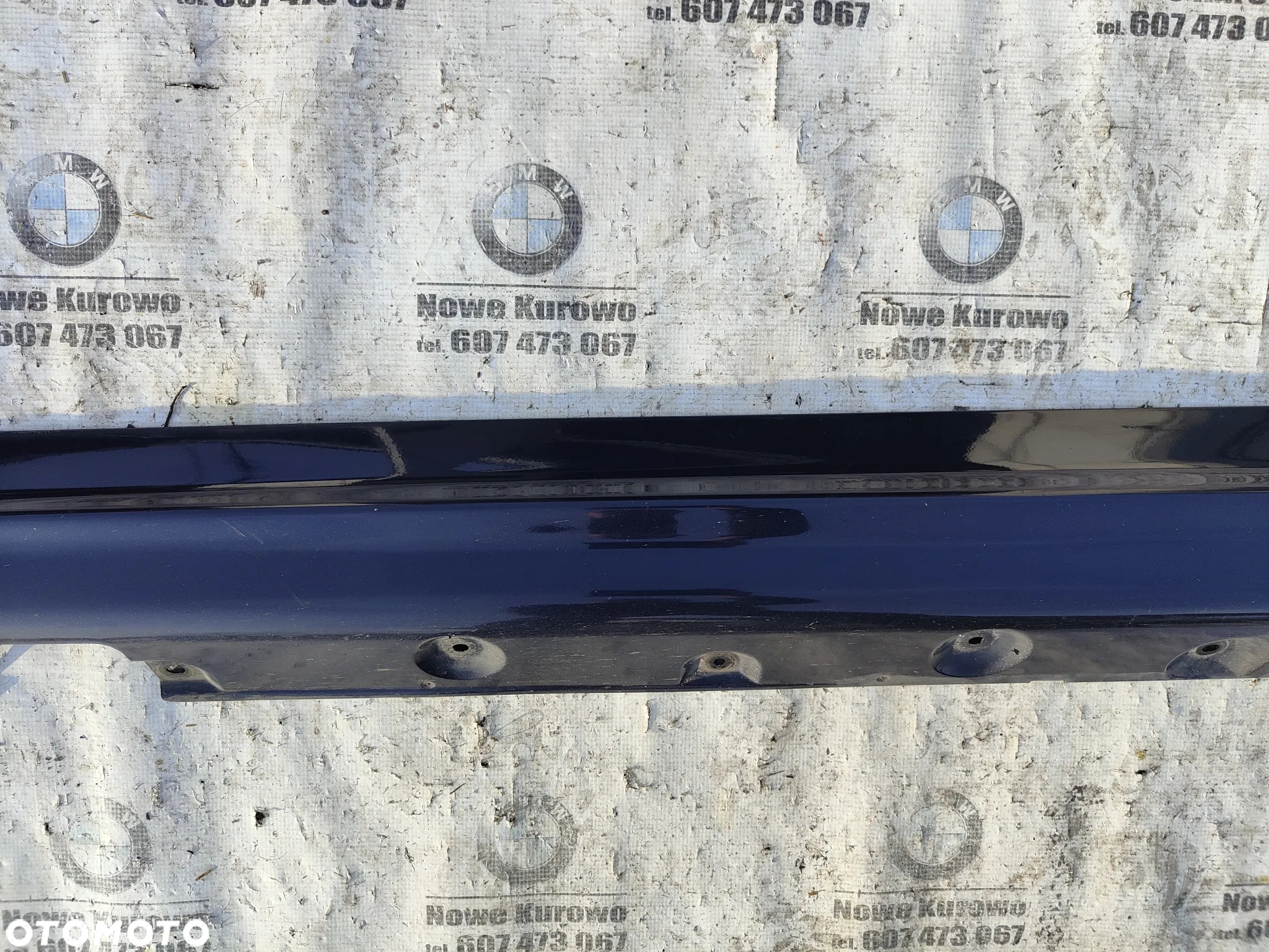 BMW E46 Sedan Kombi przed liftingiem Listwa progowa Orientblau Lewa - 3
