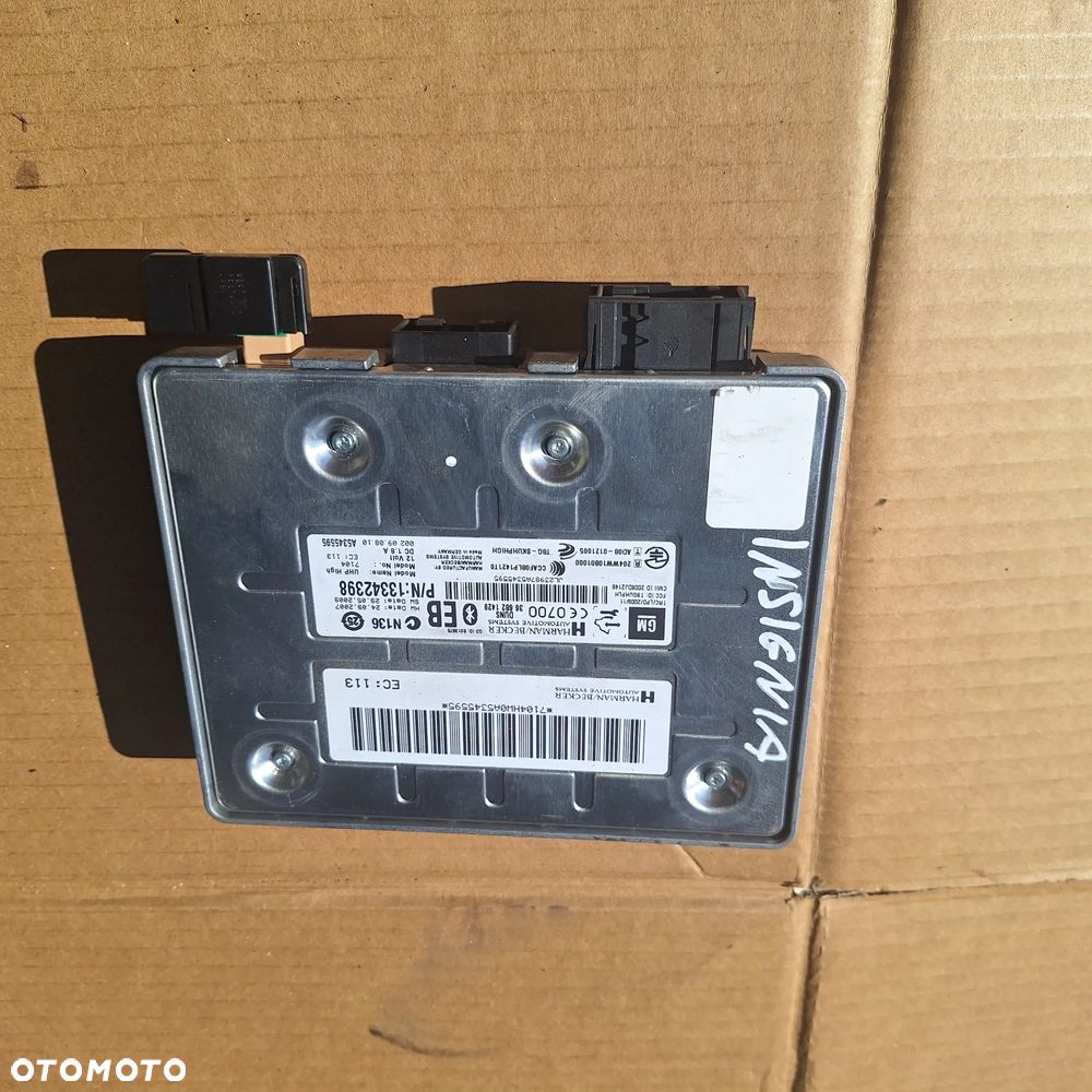 MODUŁ STEROWNIK BLUETOOTH OPEL INSIGNIA 13342398 - 2