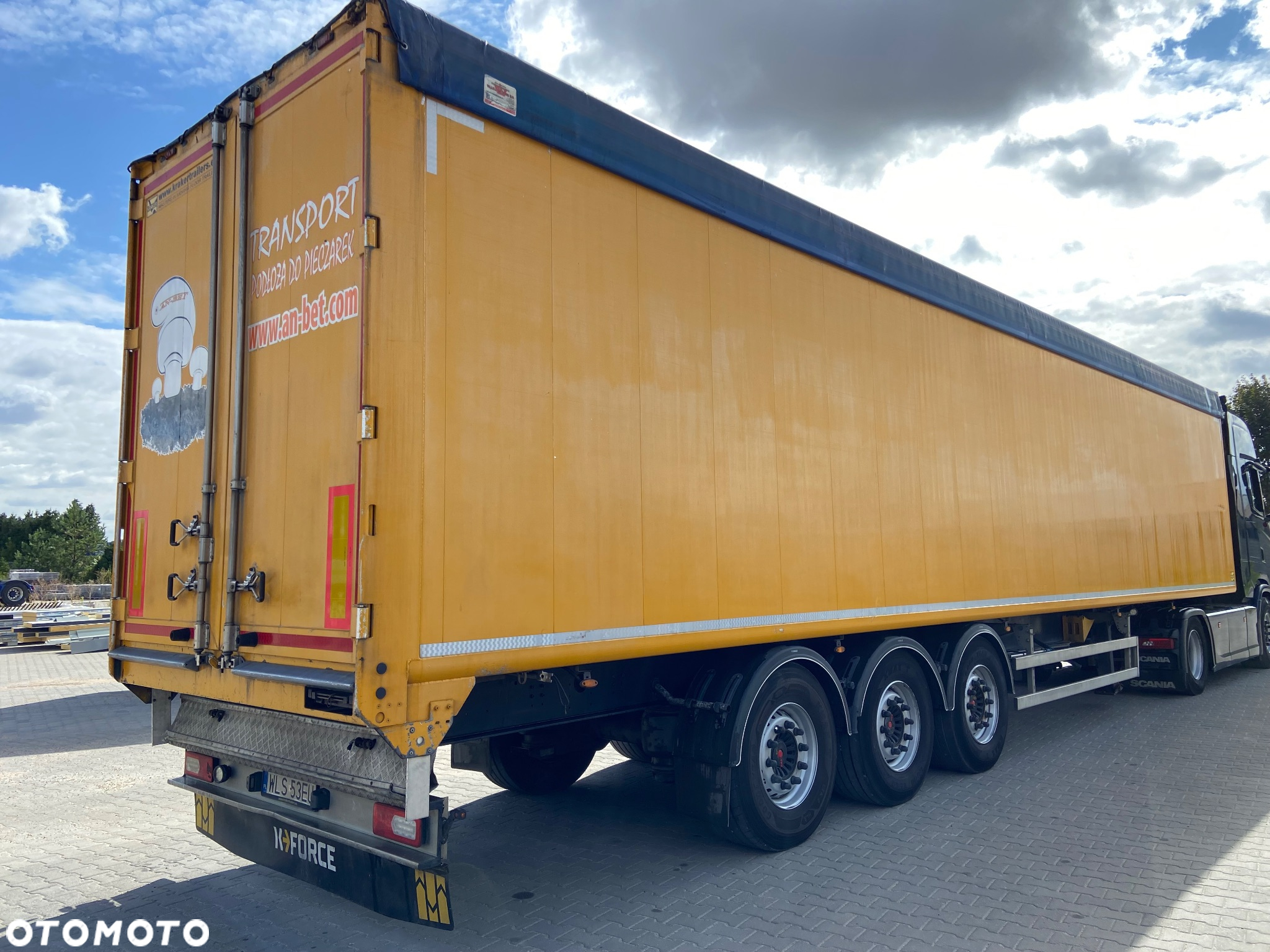 Kraker Trailers CF502 Ruchoma Podłoga Otwierany Bok - 3