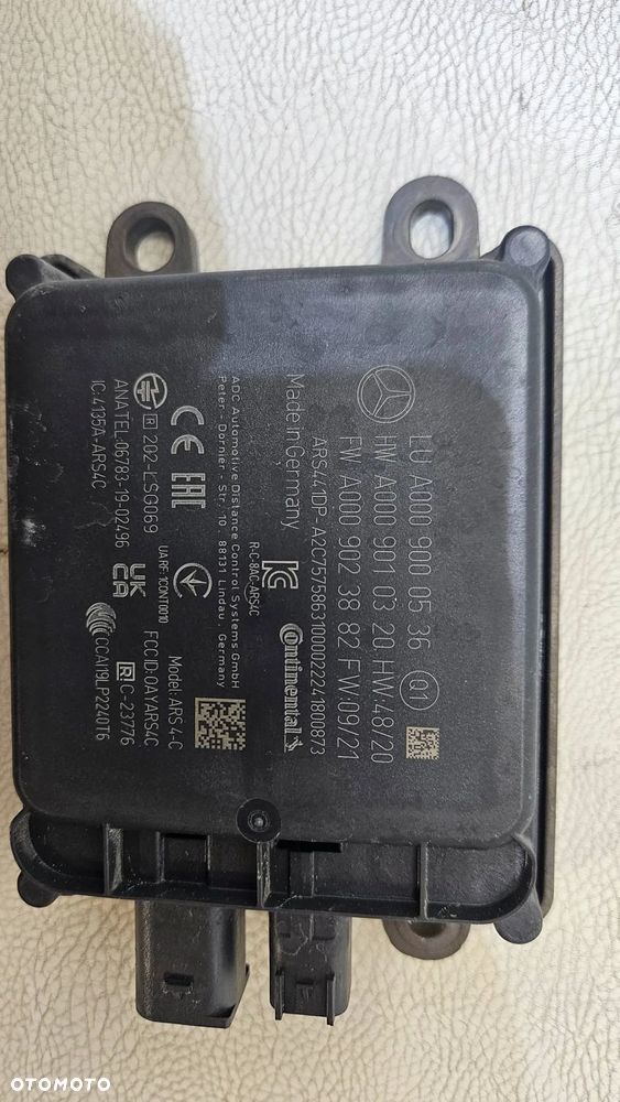 radar distronic czujnik acc mercedes a0009000536 - 3