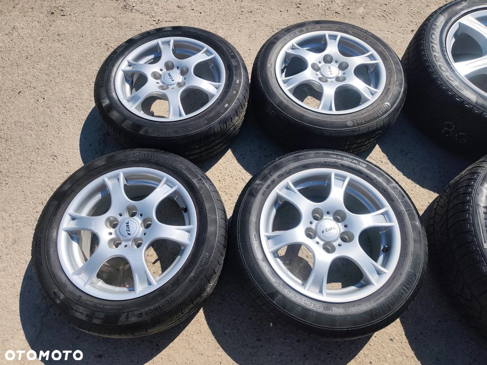 5x110 Felgi Aluminiowe Alufelgi 15 Koła Letnie Lato OPEL MERIVA I A CORSA C III COMBO 3 C 6,5mm Legnica ALU-RAD 185/60 - 2