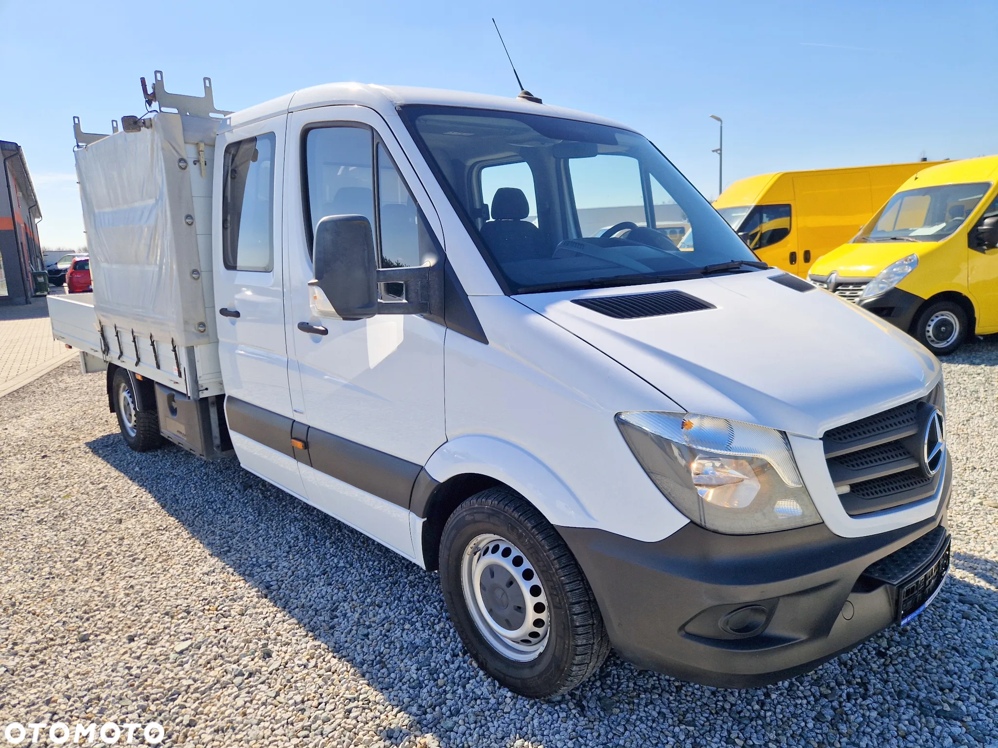 Mercedes-Benz SPRINTER 316 2,2 CDI 163 KONNA DOKA BRYGADÓWKA 6 OSOBOWA 3,5M SKRZYNIA KLIMA WEBASTO GWARANCJA - 7