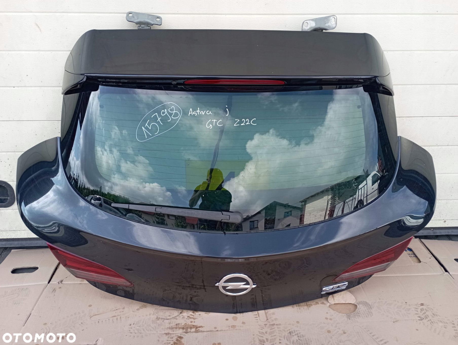 OPEL ASTRA J KLAPA TYŁ TYLNA KOMPLETNA Z22C - 1