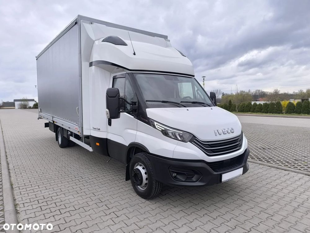 Iveco Daily 70C21, Automat, Sypialnia Tylna, 2 Łóżka, 15 Palet, Firana! - 4