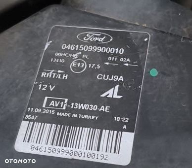 FORD B-MAX I 15r LAMPA LEWY PRZÓD PRZEDNIA AV1113W030AE EUROPA - 2