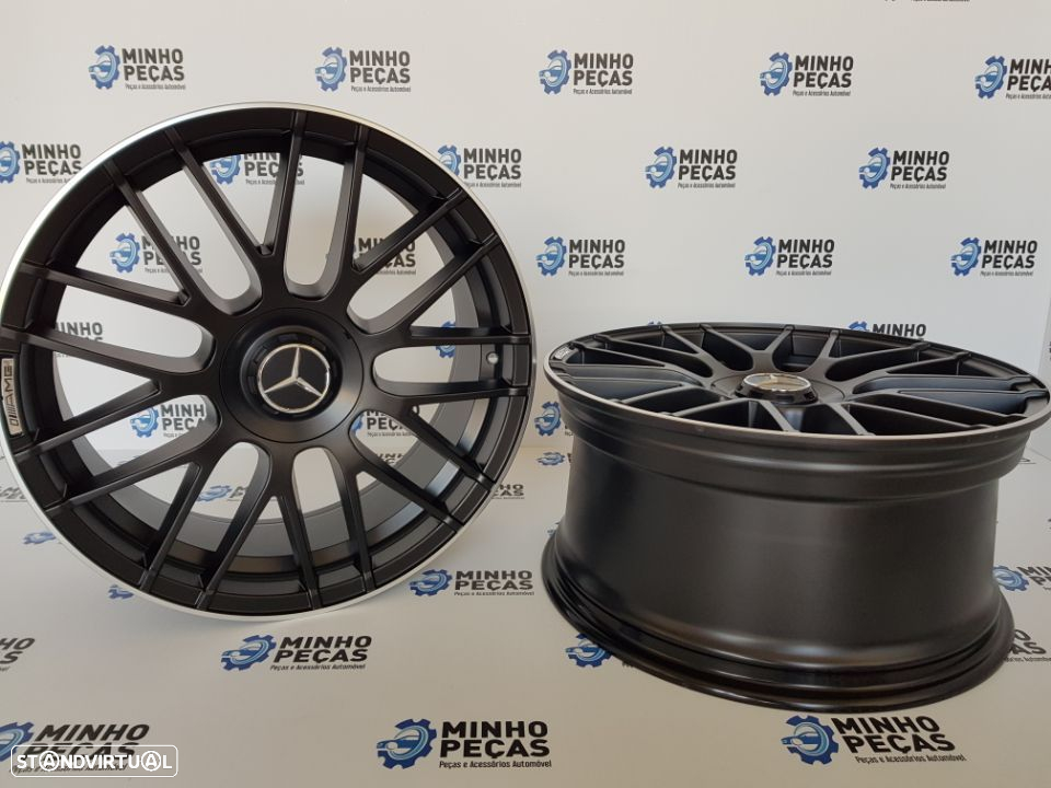 Jantes Mercedes Novo (C63S) AMG em 19 Satin Black - 4