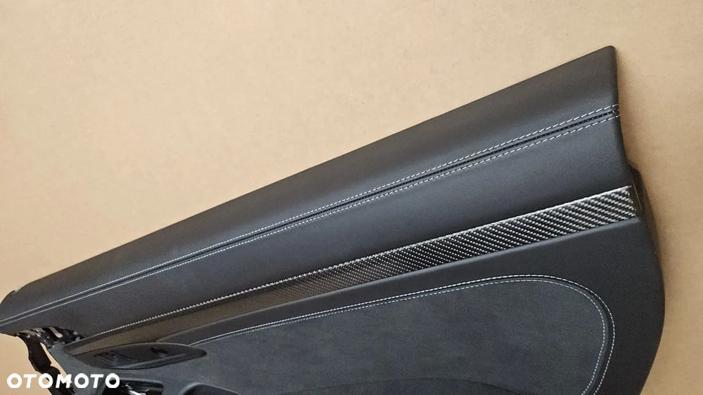 PORSCHE 991 911 GT3 BOCZEK TAPICERKA DRZWI PRAWY ALCANTARA CARBON KARBONT - 13