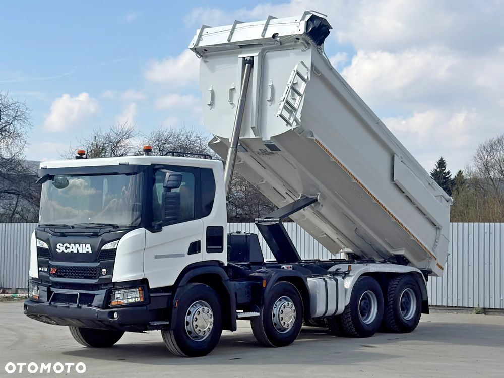 Scania P 410 XT * WYWROTKA / 8x4 * STAN BDB - 4