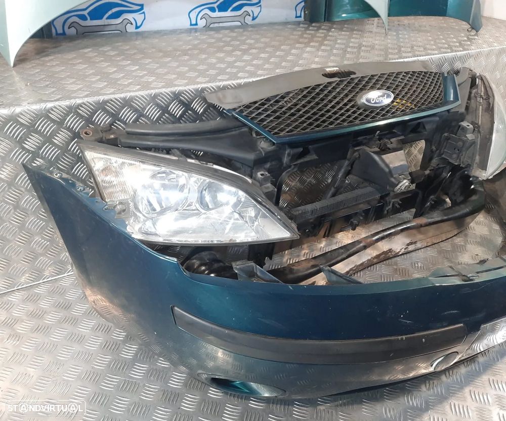 FRENTE COMPLETA FORD MONDEO III 3 MK3 CAPOT PARACHOQUES GUARDA-LAMAS OTICAS RADIADOR VENTILADOR FRENTE FIBRA REFORÇO - 2