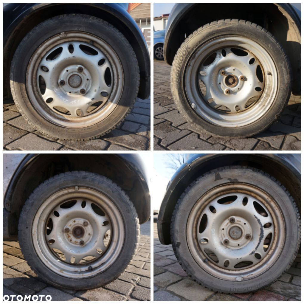 KOŁA FELGI STALOWE FORTWO I 450 15 3X112 15 3x112 15 3X112 SMART - 1