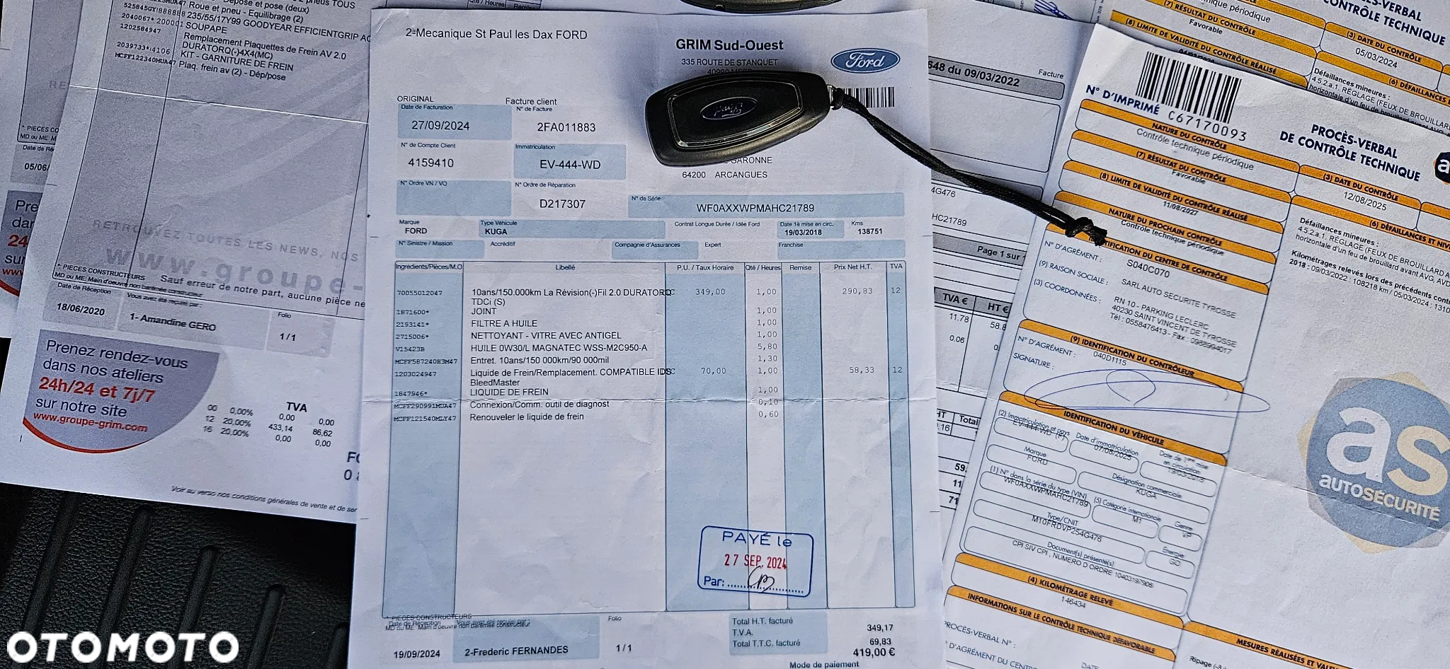 Ford Kuga 2.0 TDCi 2x4 Titanium - 39