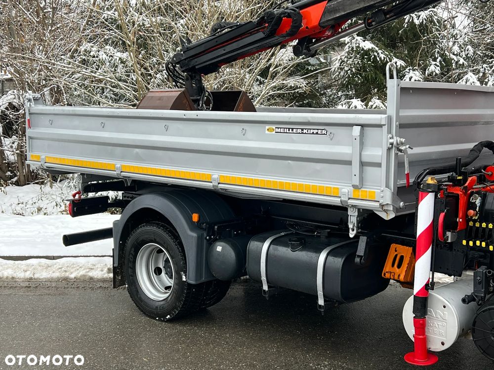 MAN MAN TGL 12-240 Kiper Wywrotka 4x2 Kran PALFINGER PK 12500 BARDZO DOBRY STAN - 8