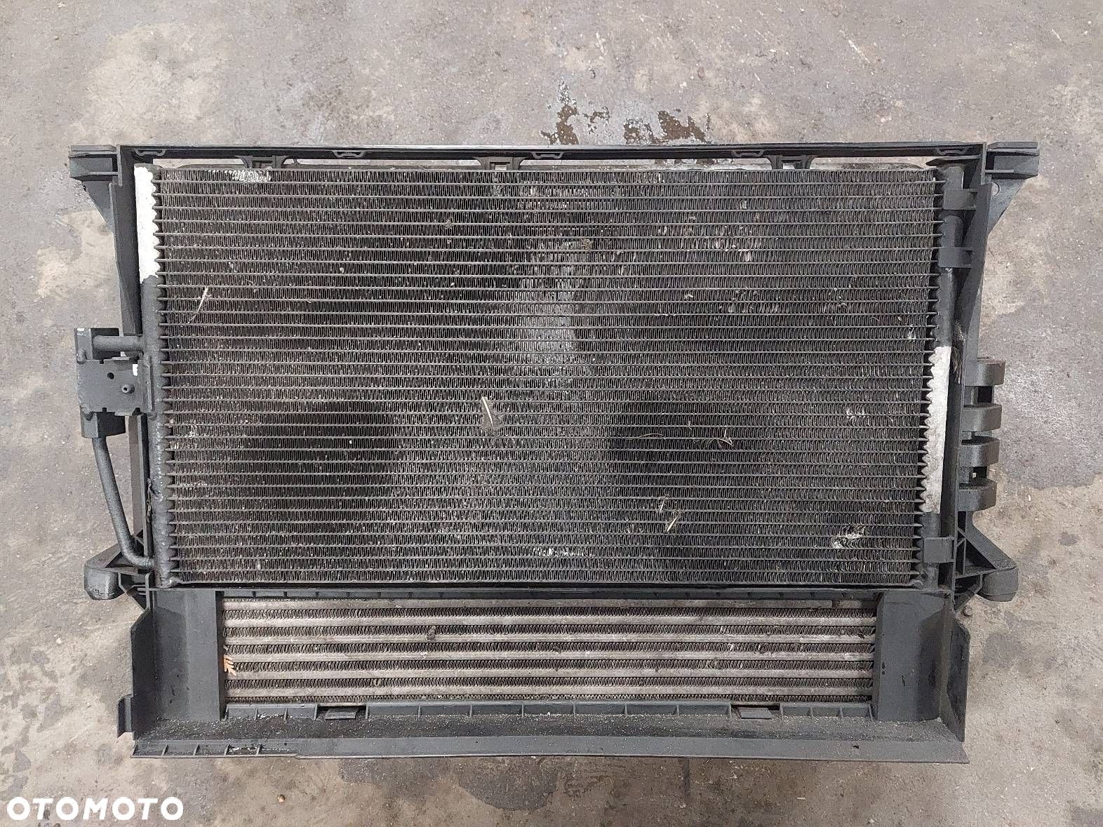 CHŁODNICA KLIMATYZACJI + INTERCOOLER BMW E39 3.0 D 22473549 2247359 - 1