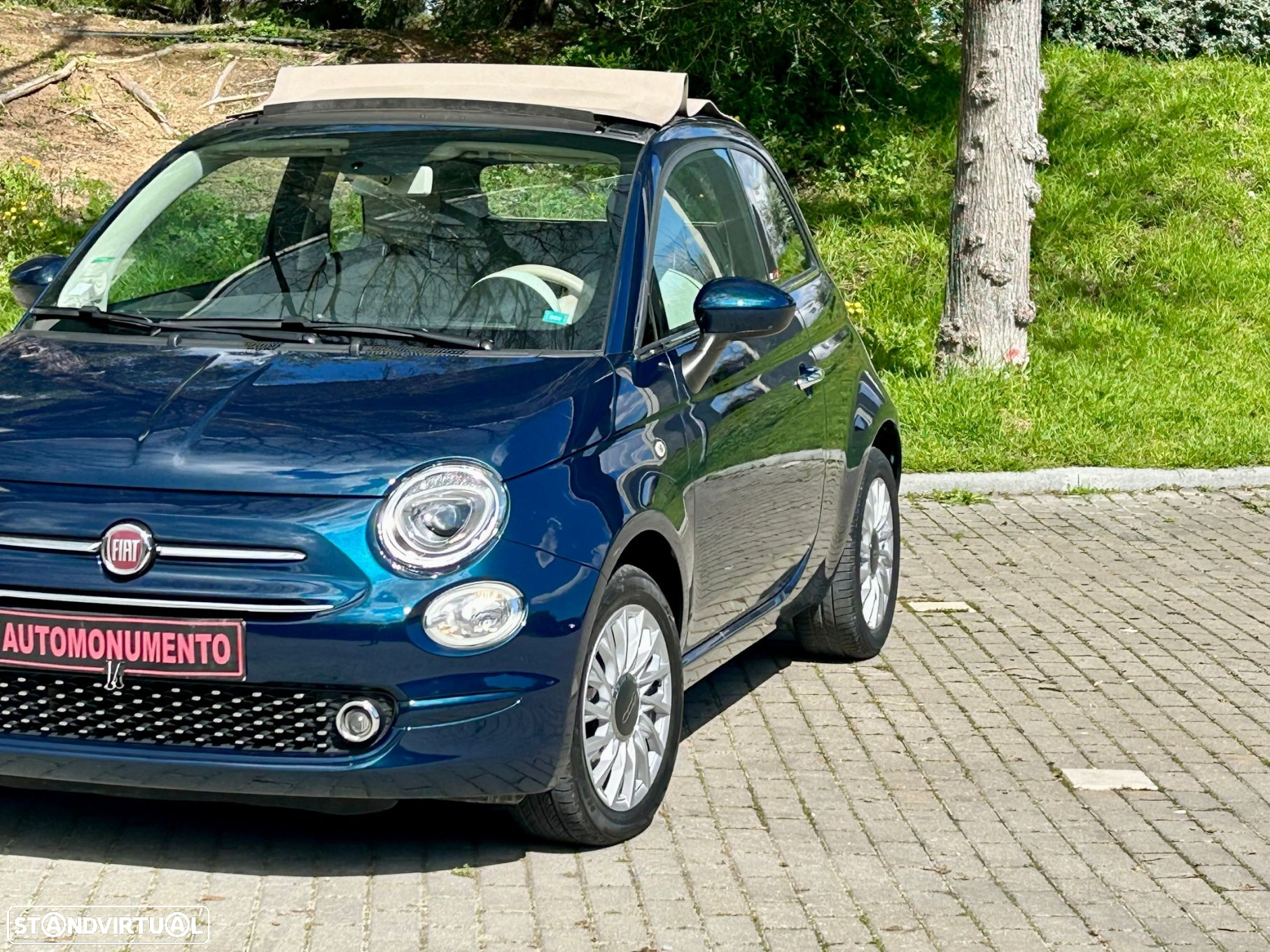 Fiat 500C 1.2 Lounge Dualogic - 8