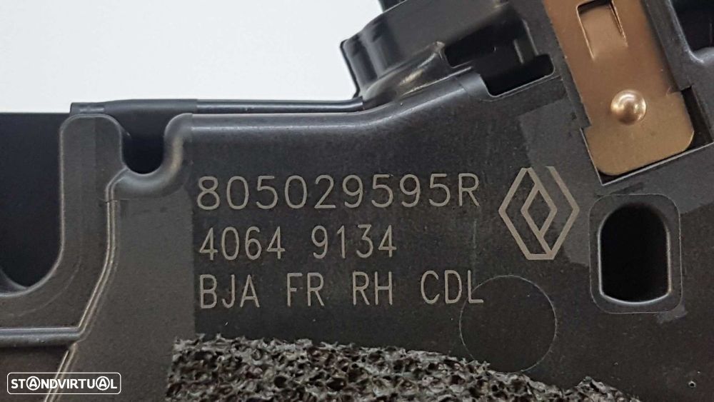 FECHADURA PORTA FRENTE DIREITA RENAULT CLIO V EXPERIENCE - 2