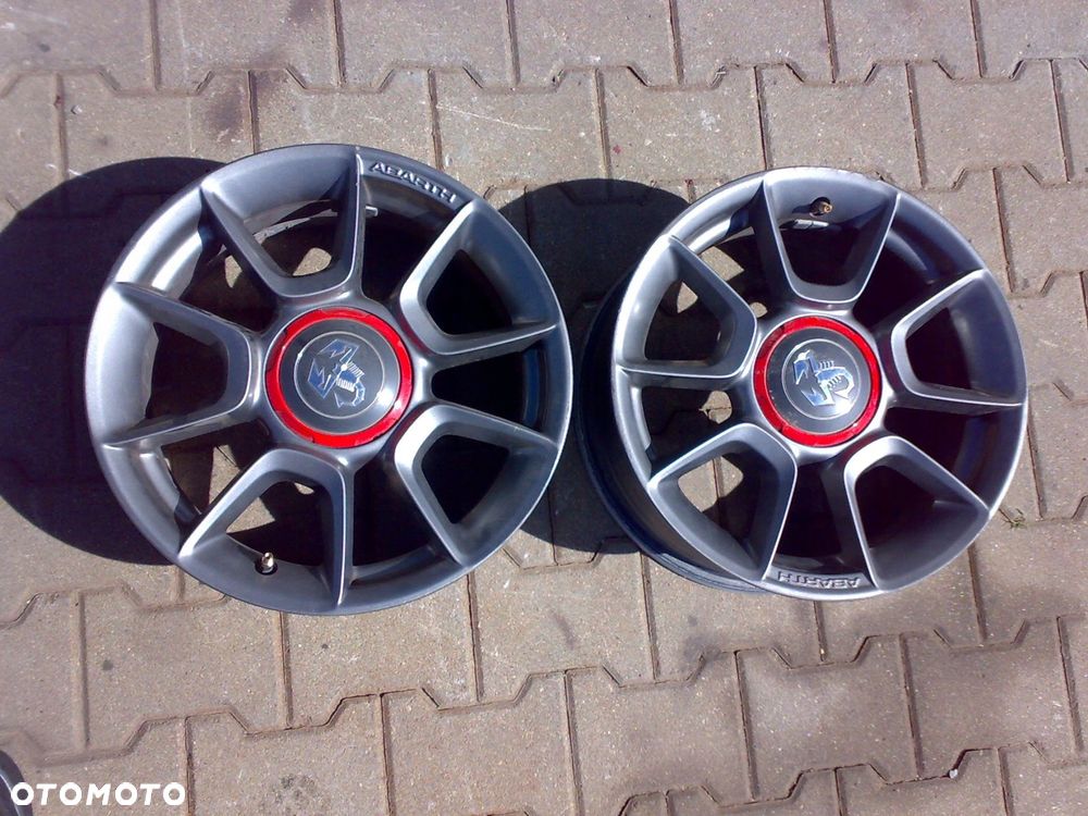 fiat 500 abarth 2008 - koło orginał alu felga 16'' idealne - 1
