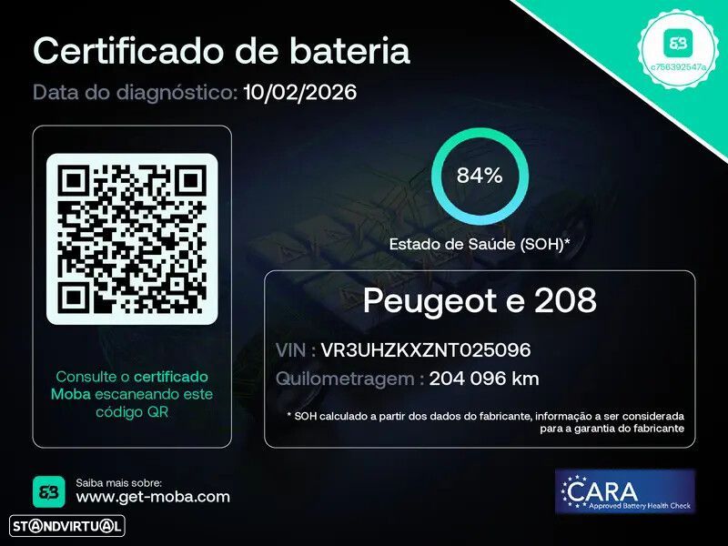 Peugeot e-208 50 kWh Active Pack - 17