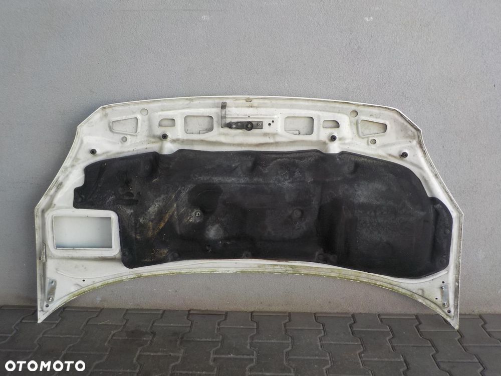 VW CRAFTER 06- MASKA KLAPA POKRYWA PRZÓD BIAŁA ZDROWA LB9A - 4