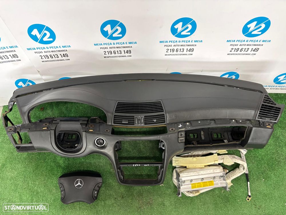 Kit de Air Bags Mercedes S500 do ano 2000 - 1