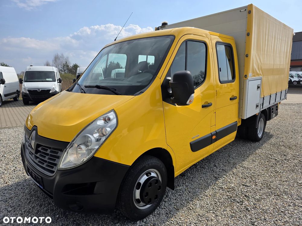 Renault MASTER 2,3 DCI 145 KONNA DOKA BRYGADÓWKA 7 OSOBOWA KLIMA WEBASTO 3,2M SKRZYNIA GWARANCJA BLIŻNIAKI DO 3,5T - 1