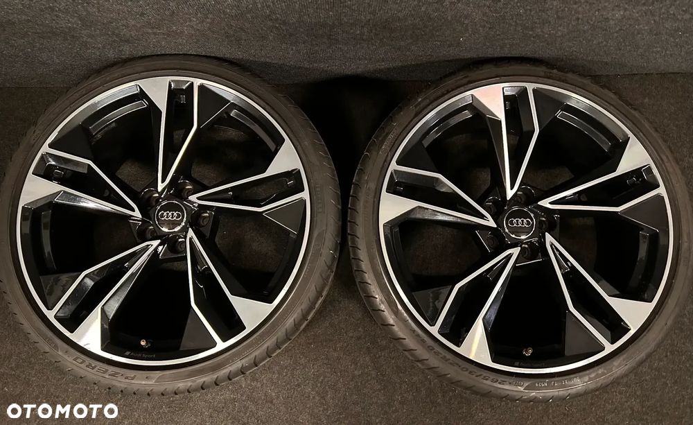 Oryginalne Koła Audi A5, S5, RS5 8T0, A4, S4, RS4 B8, B9 20 cali 5x112 4szt. Ładne! Opony letnie Pirelli! - 3