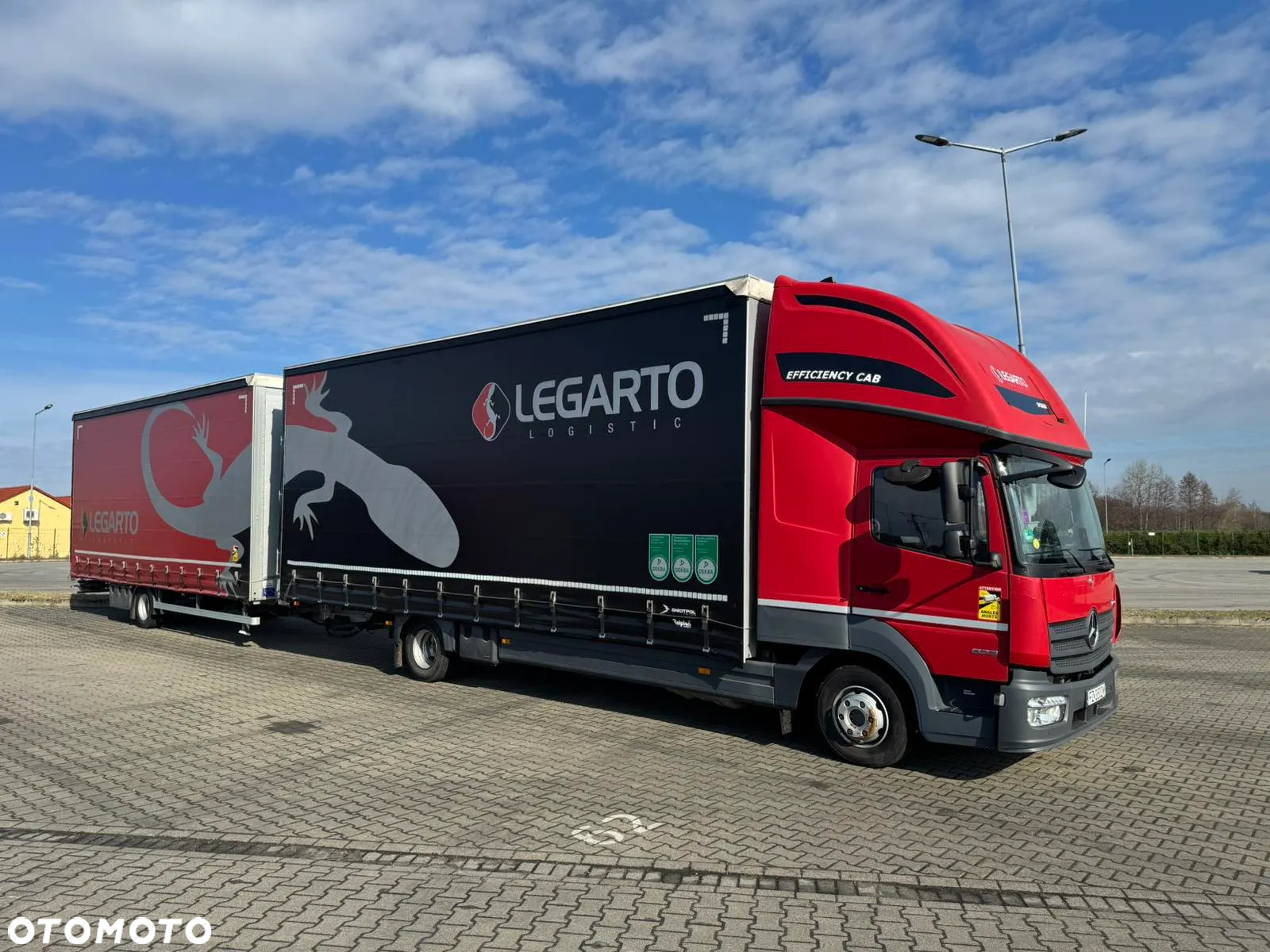 Mercedes-Benz Atego 823L auto 7,7m + przyczepa 7,7m - 3