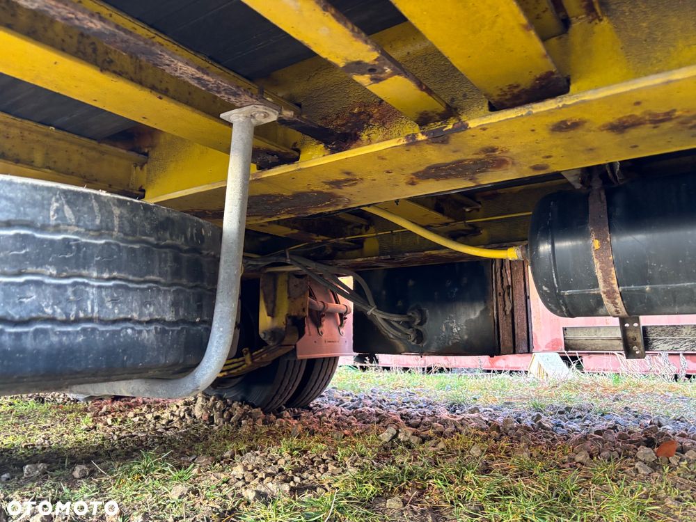 Fliegl DTS 300 DMC 30ton 2007r elektr najazdy 3 osie haki, balkon - 8