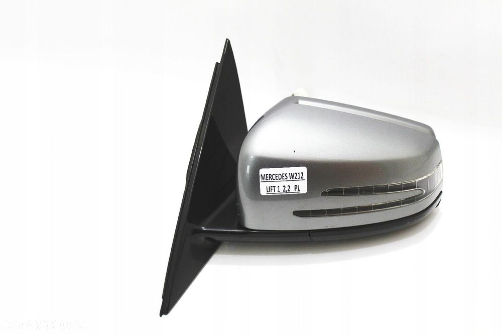 Lusterko kompletne lewe asystent Mercedes W212 Lift Kolor 792 14 Pin Anglik - 9