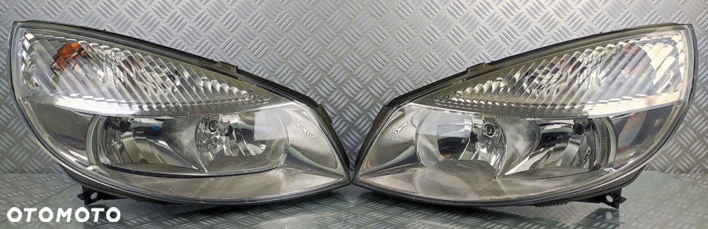 reflektor lampa prawy prawa lewy lewa przód RENAULT SCENIC II 2 03-06 EURO - 1