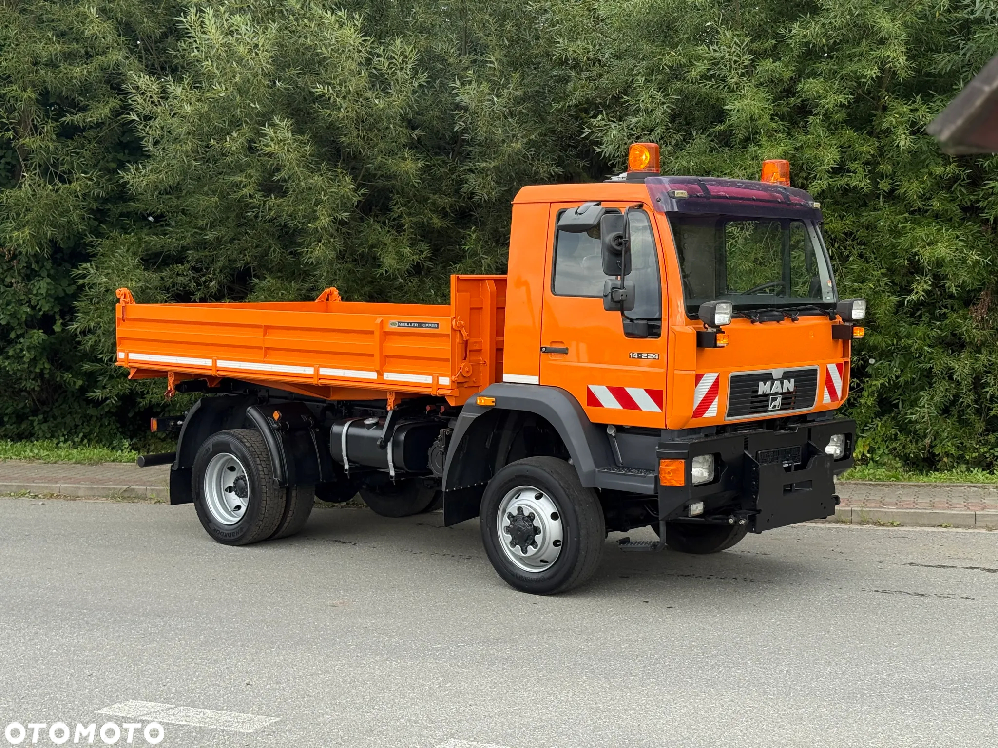 MAN * MAN 14-220 * Kiper Wywrotka Meiller * 4x4 * Zimowe Utrzymanie * Unimog * - 2