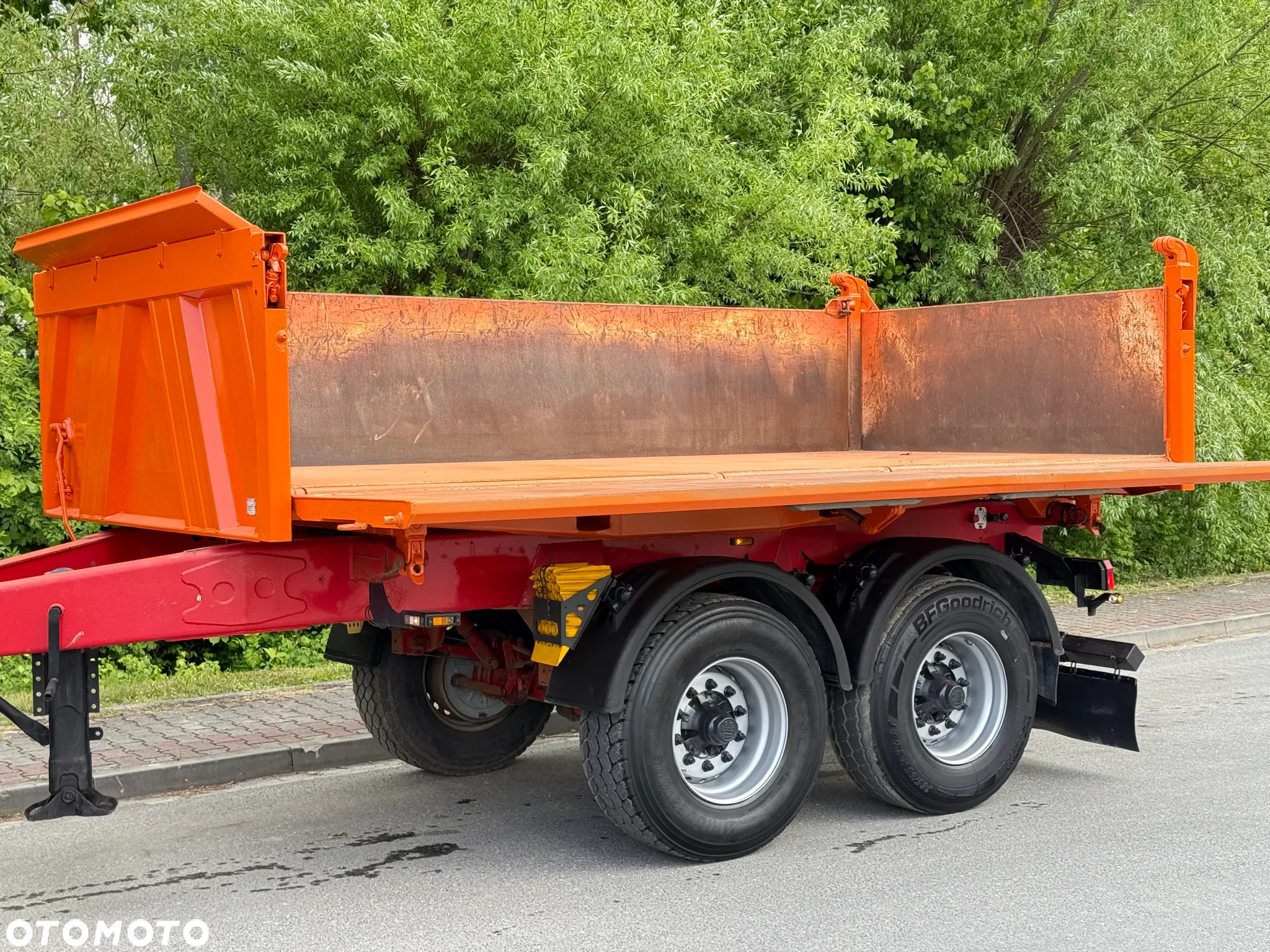 Meiller * Przyczepa Tandem * Meiller * Bordmatic Kiper Wywrotka x3 * Stan Idealny - 9