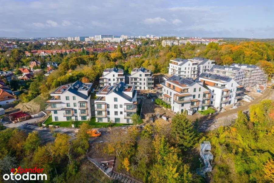 3 pokoje na wzgórzu z panoramą Gdańska