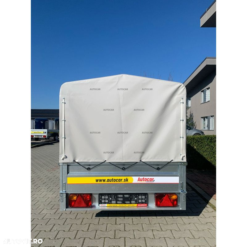 Autocar Remorca 235x125 de 750kg cu prelata inaltime 1200mm de la podea - 4