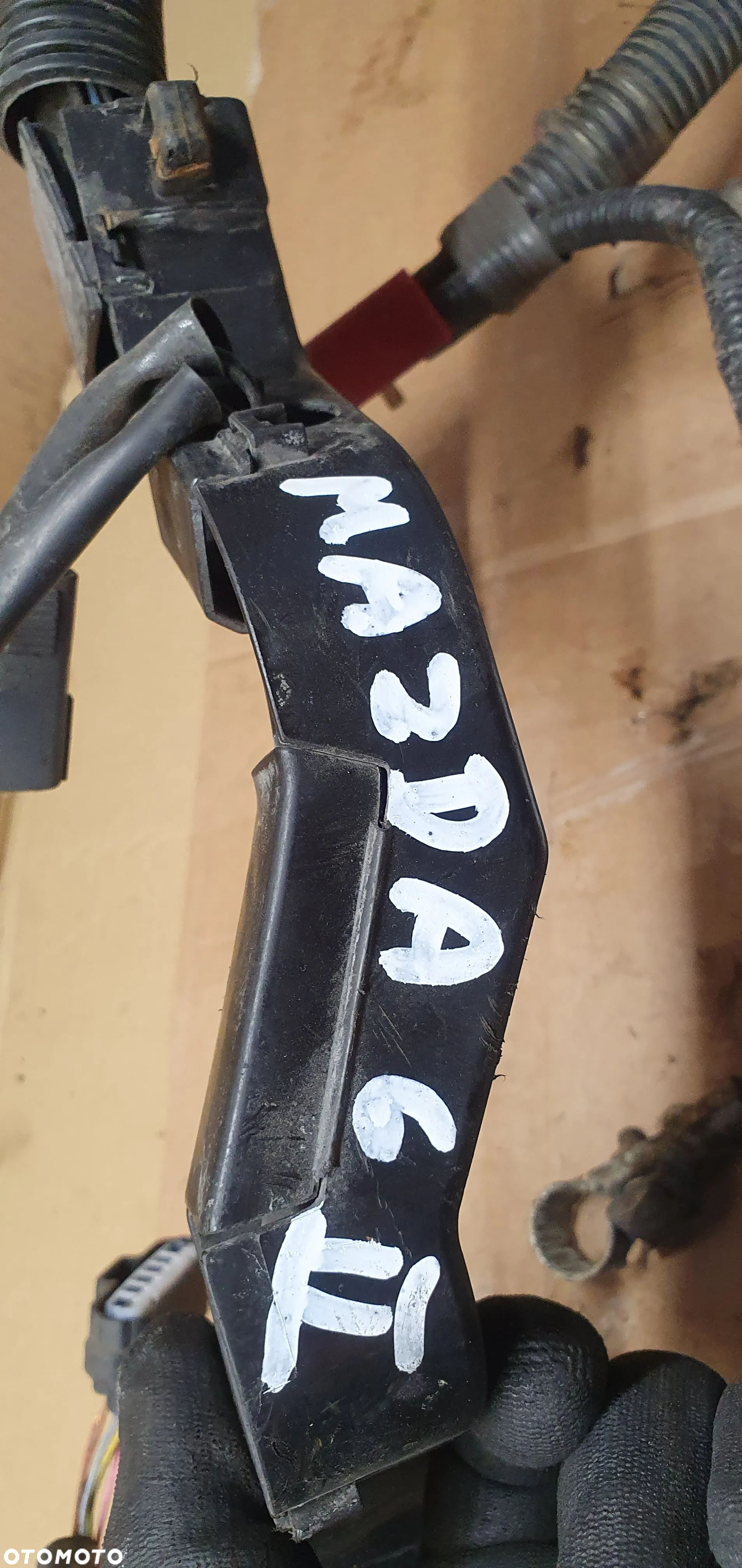 Instalacja klema plusowa wiązka kable Mazda 6 II - 8