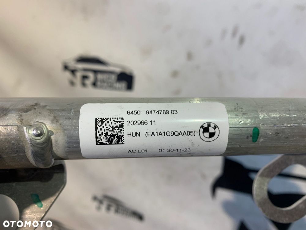 WĄŻ PRZEWÓD RURA KLIMATYZACJI 9474789 i3L G28 BEV Saloon i4 G26 Gran Coupé i4 G26 Gran Coupé LCI - 4