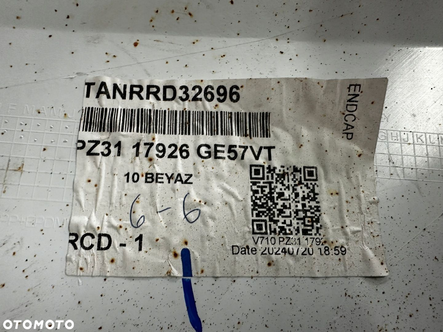 FORD TRANSIT TOURNEO CUSTOM MK2 II NAROŻNIK ZDERZAKA ZDERZAK PZ3117926 - 5