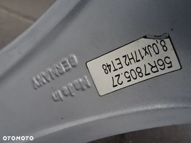 5x112 8Jx17 ET48 AUDI VOLKSWAGEN SEAT SKODA MERCEDES - 11