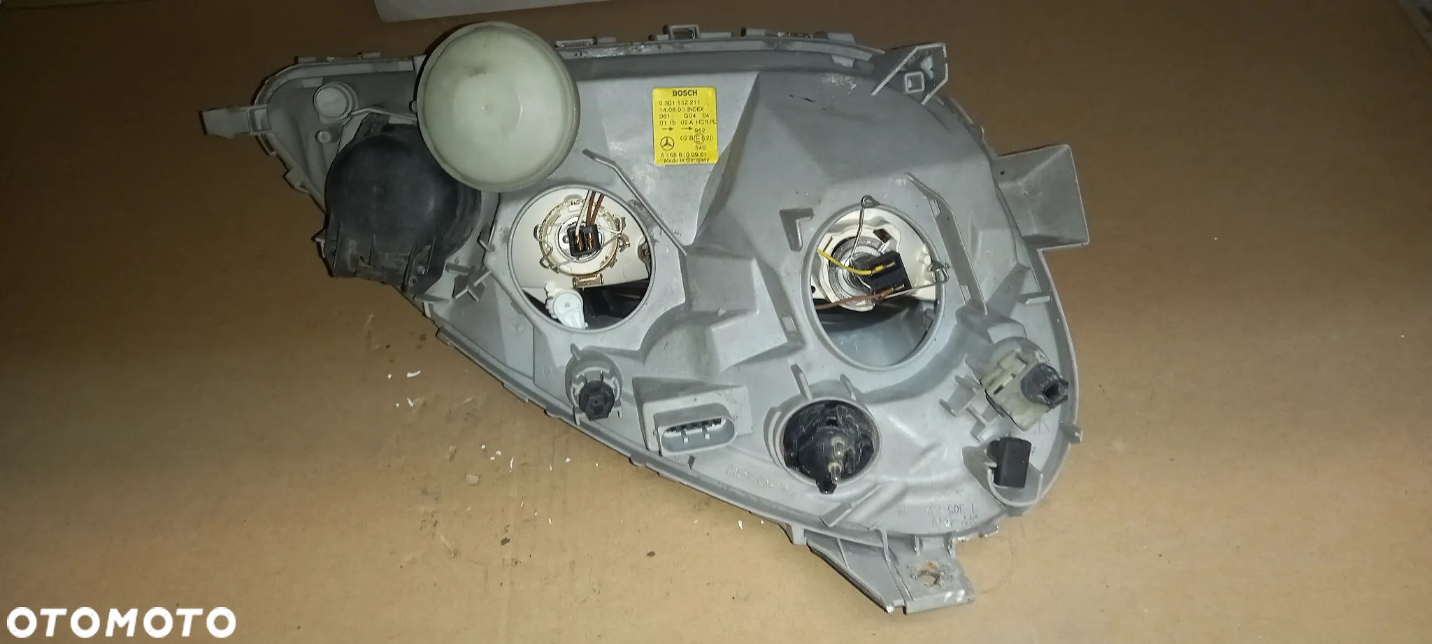 Lampa przód przednia lewa Mercedes A-klasa W168 - 3