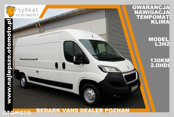 Peugeot BOXER, 2018 IX, L3H2, Nawigacja, tempomat, klima